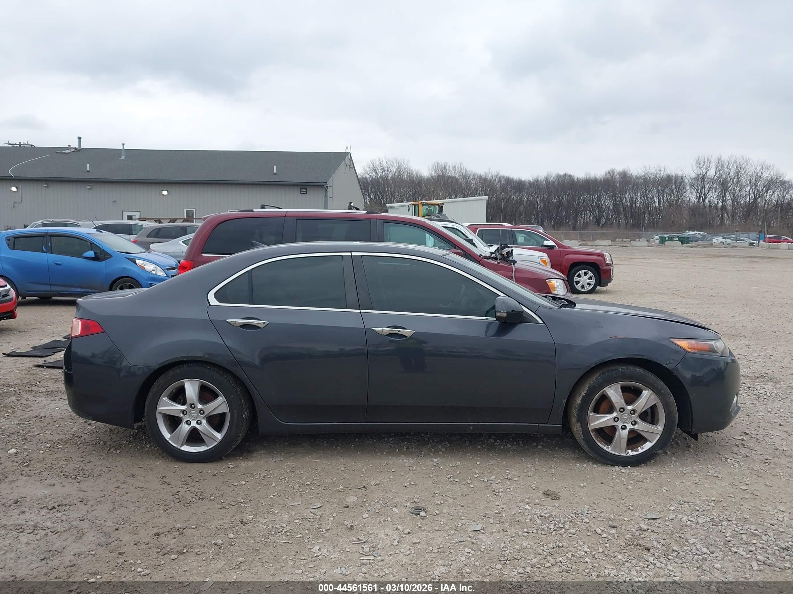 2011 Acura Tsx 2.4 Gray vin: JH4CU2F66BC012632