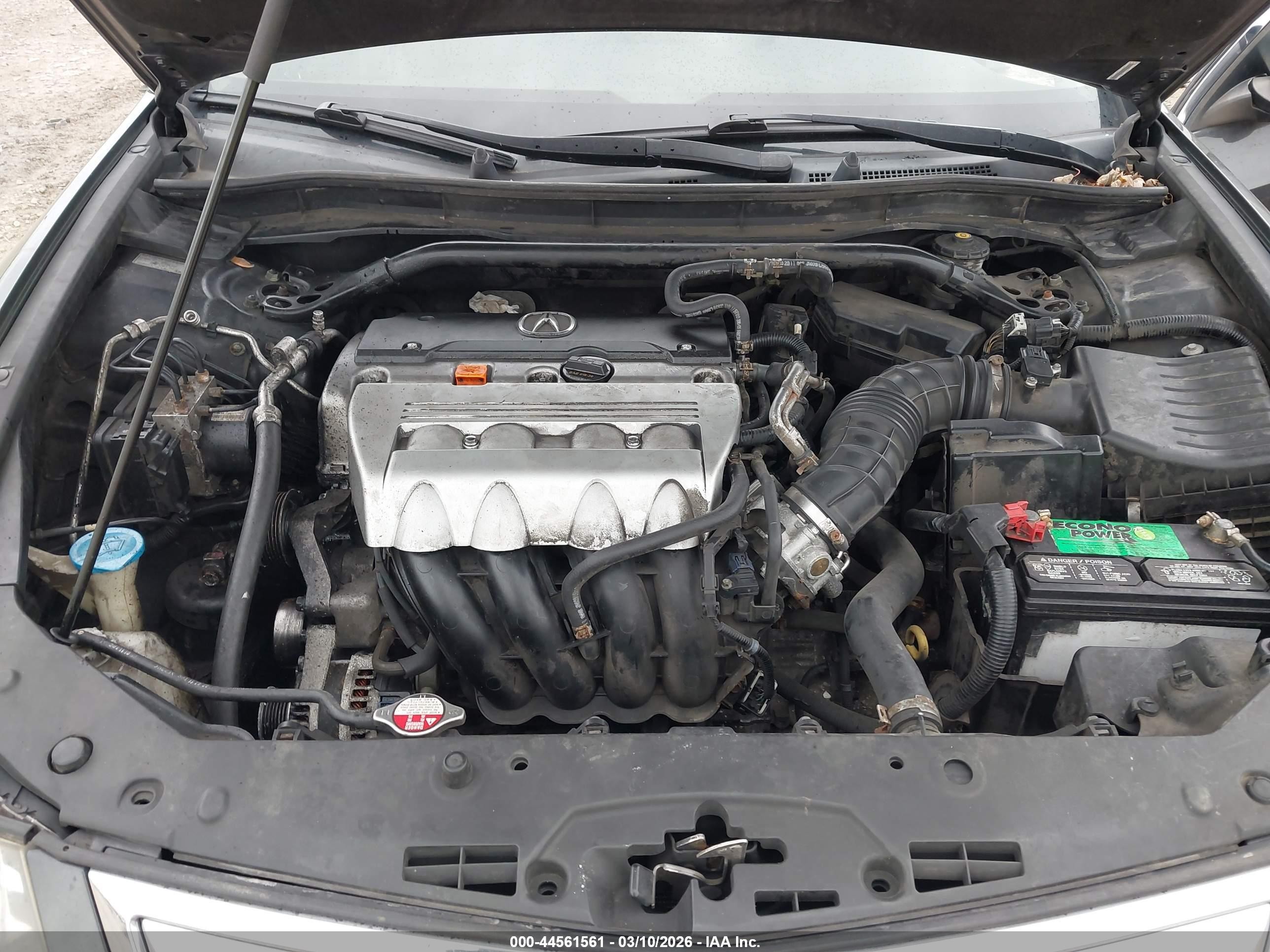 2011 Acura Tsx 2.4 Gray vin: JH4CU2F66BC012632