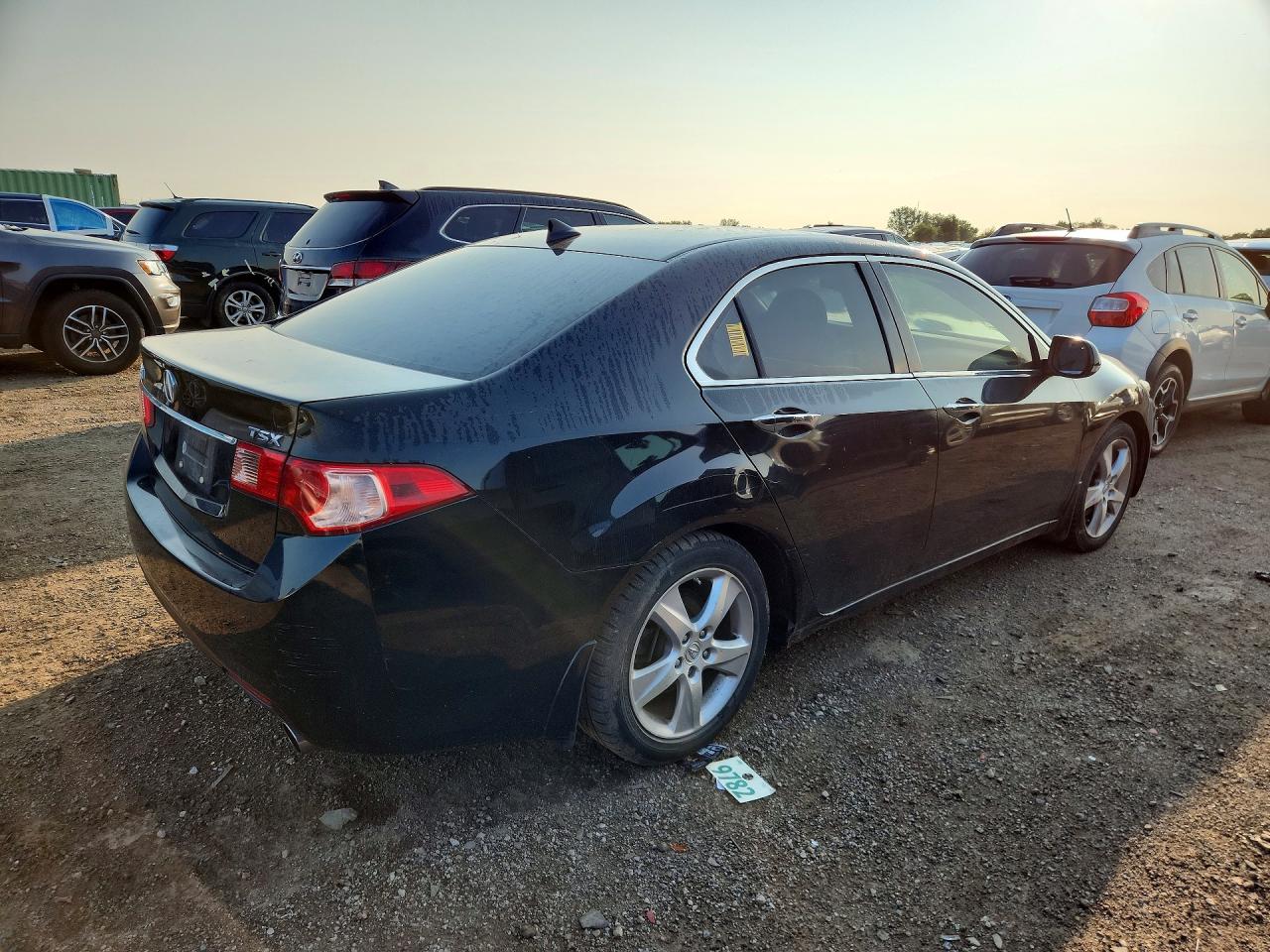 2011 Acura Tsx Black vin: JH4CU2F66BC015501