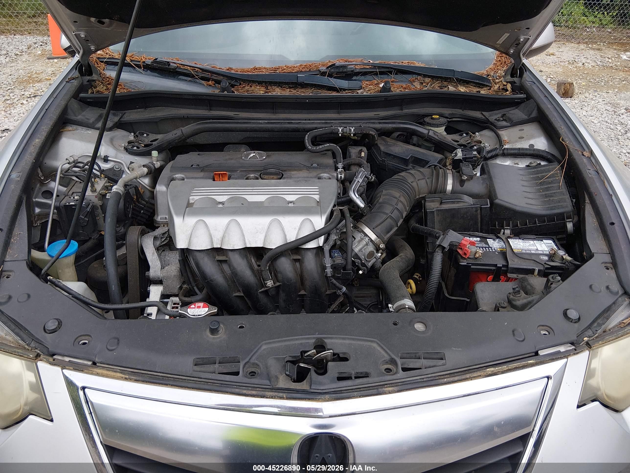 2011 Acura Tsx 2.4 Silver vin: JH4CU2F66BC016809
