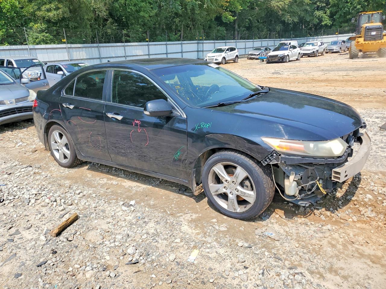 2011 Acura Tsx Black vin: JH4CU2F66BC018480