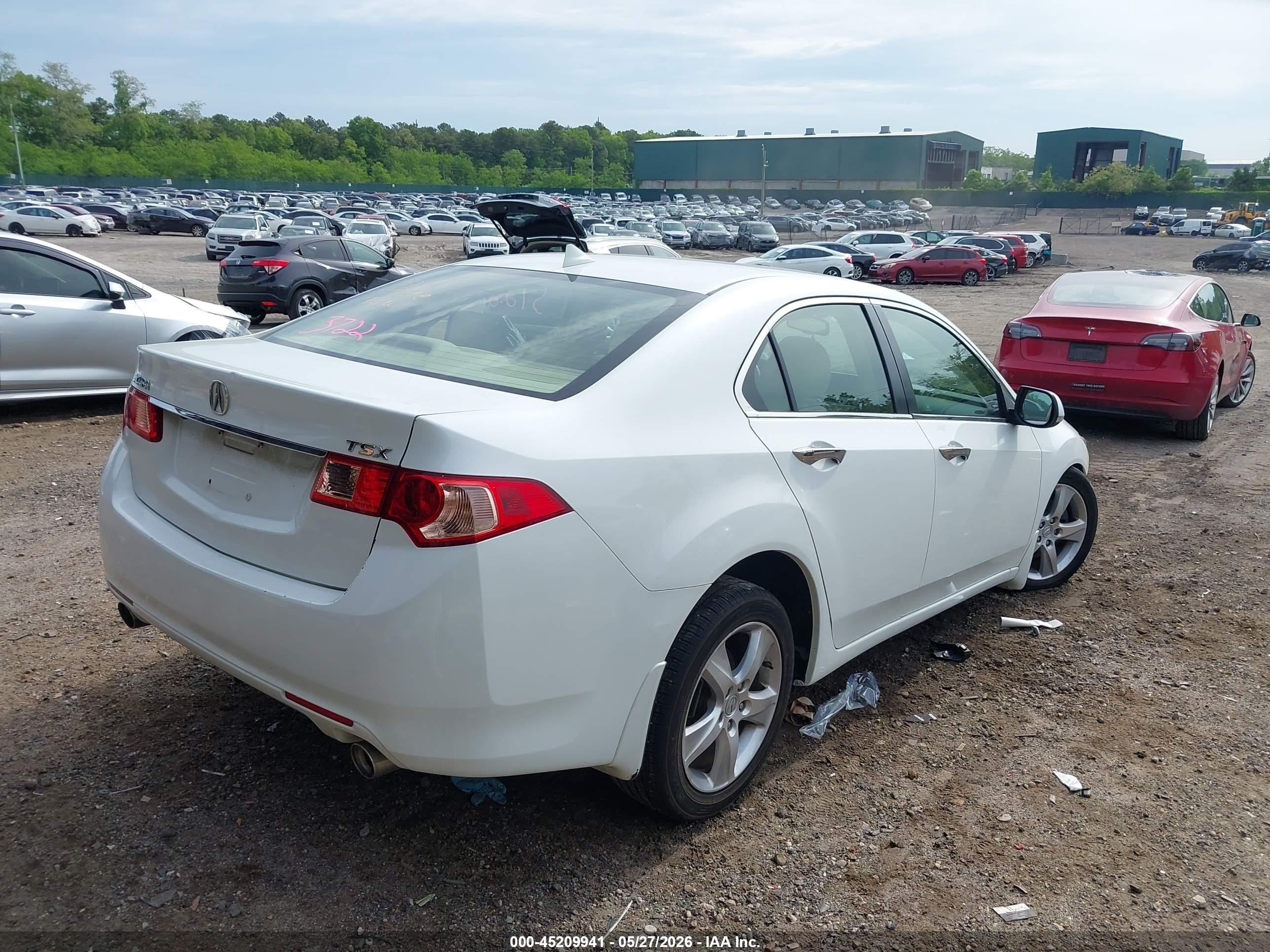 2012 Acura Tsx 2.4 Белый vin: JH4CU2F66CC009666