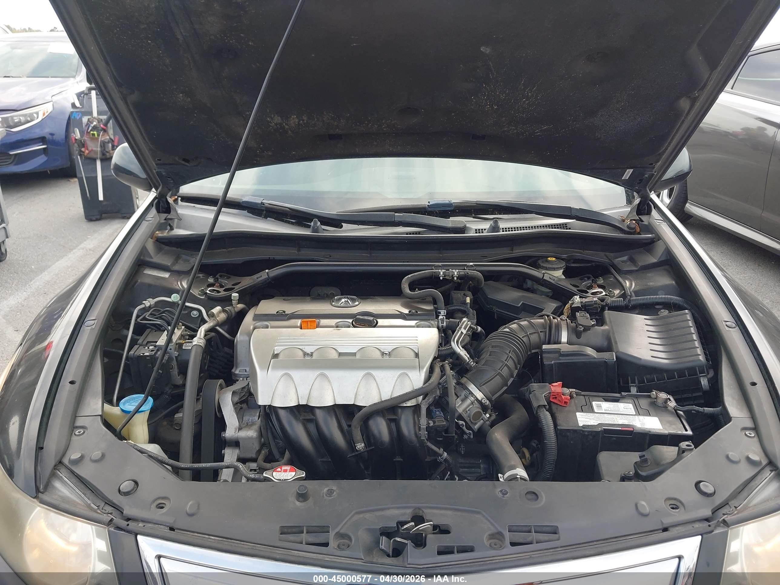 2012 Acura Tsx 2.4 Black vin: JH4CU2F66CC014849
