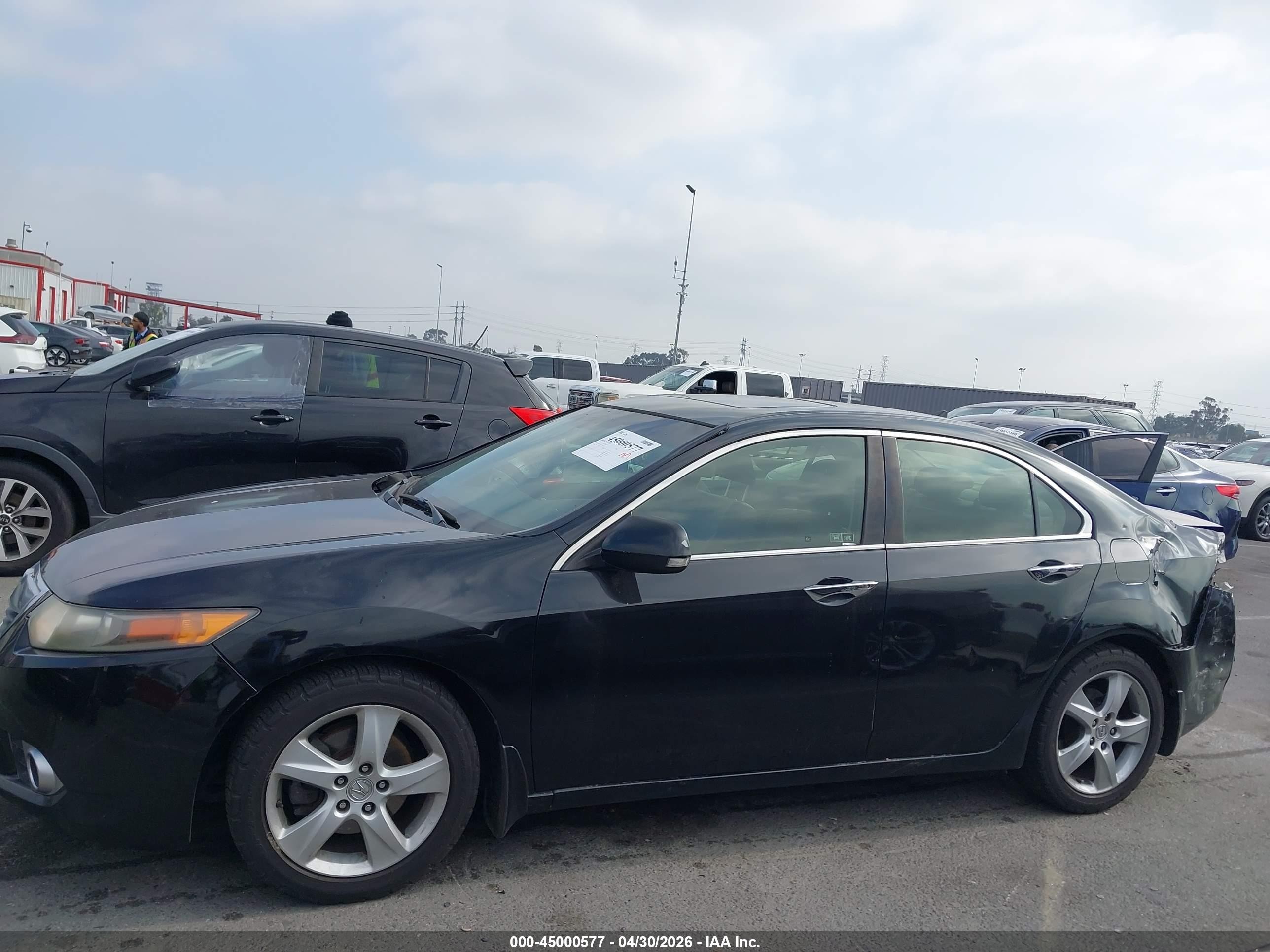 2012 Acura Tsx 2.4 Black vin: JH4CU2F66CC014849