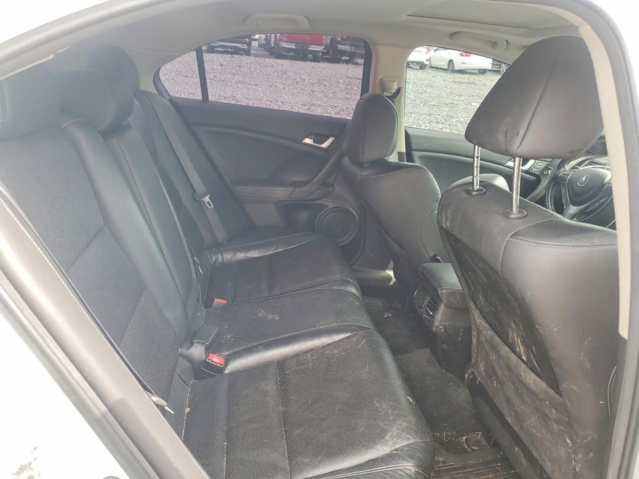 2012 Acura Tsx Tech White vin: JH4CU2F66CC800540