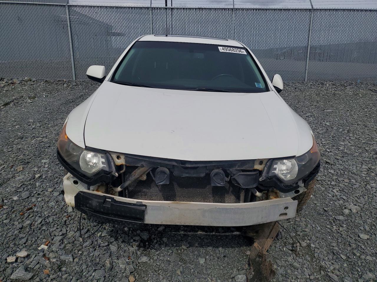 2012 Acura Tsx Tech White vin: JH4CU2F66CC800540