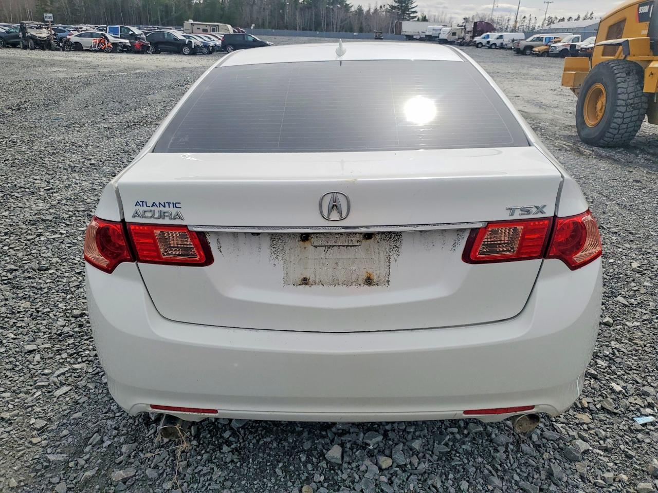 2012 Acura Tsx Tech White vin: JH4CU2F66CC800540