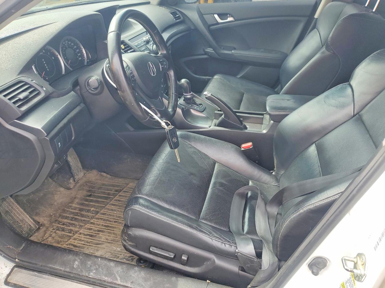 2012 Acura Tsx Tech White vin: JH4CU2F66CC800540