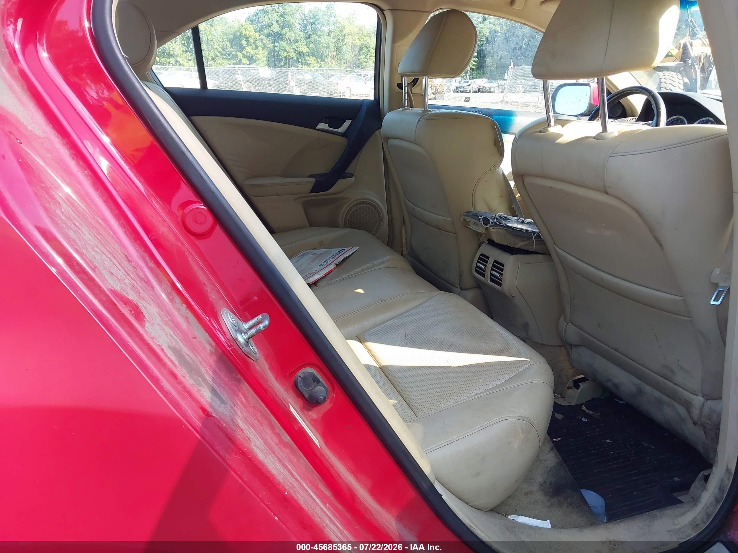 2013 Acura Tsx 2.4 Red vin: JH4CU2F66DC002055