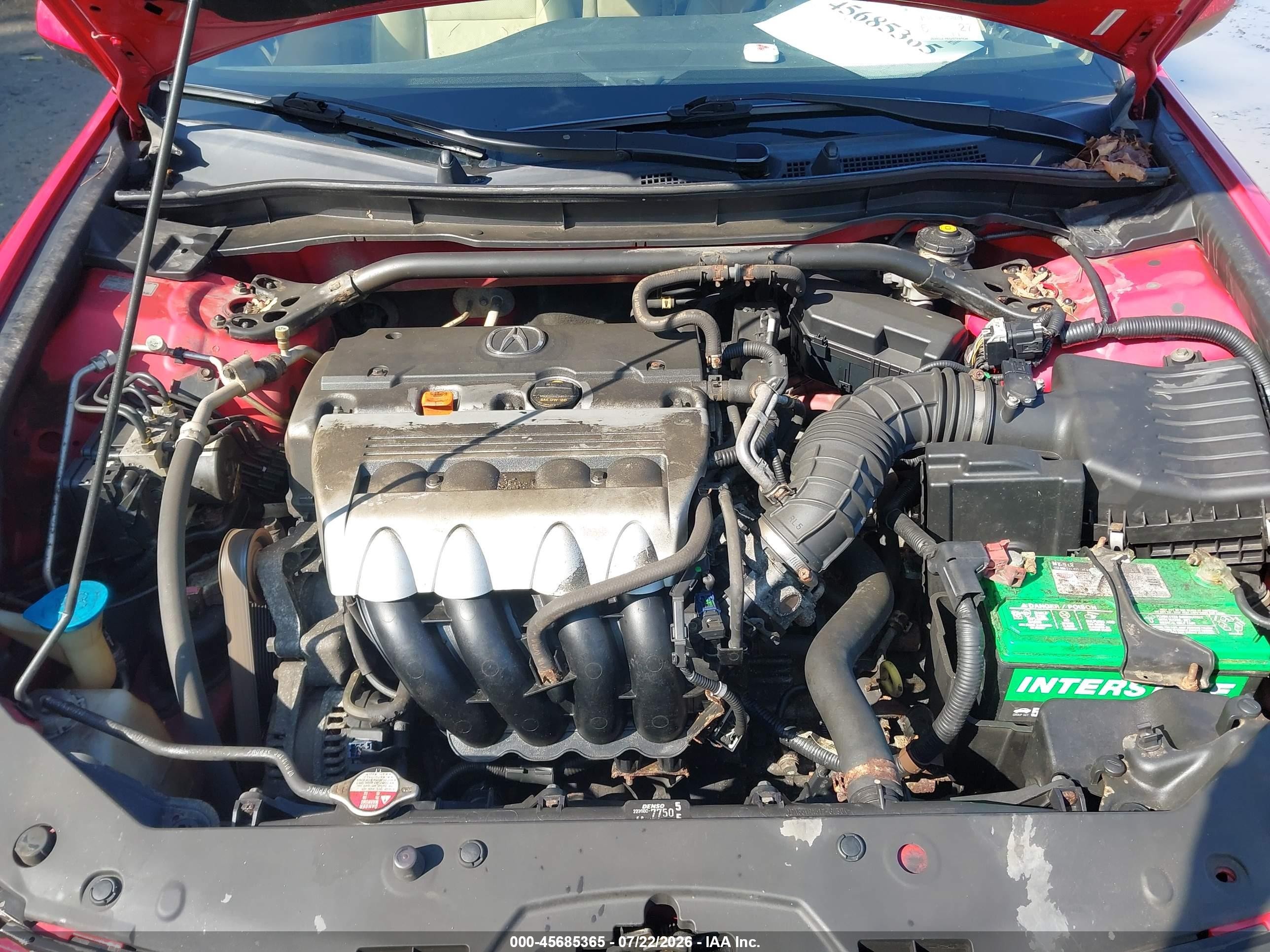 2013 Acura Tsx 2.4 Red vin: JH4CU2F66DC002055