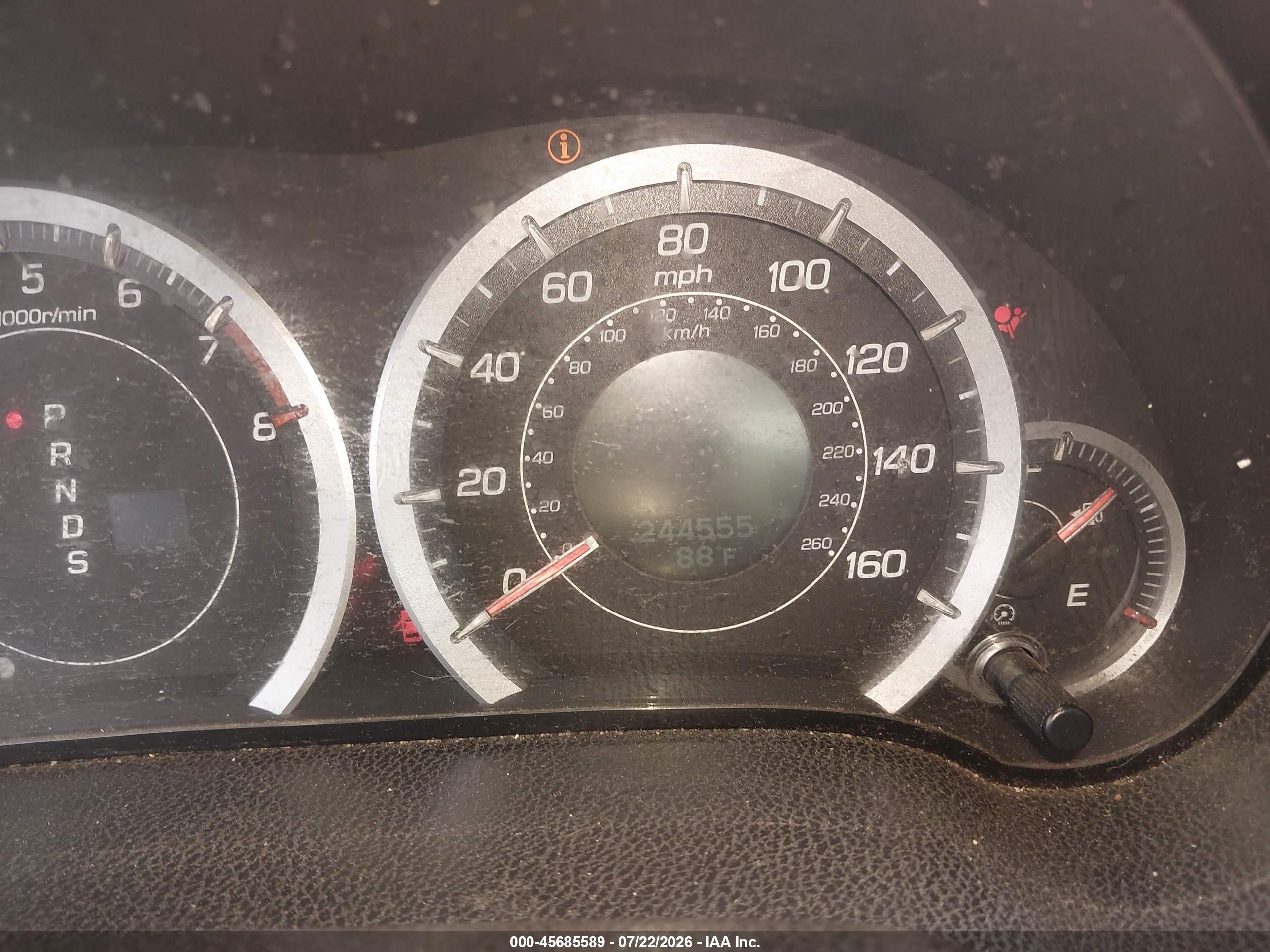 2010 Acura Tsx 2.4 Белый vin: JH4CU2F67AC000827
