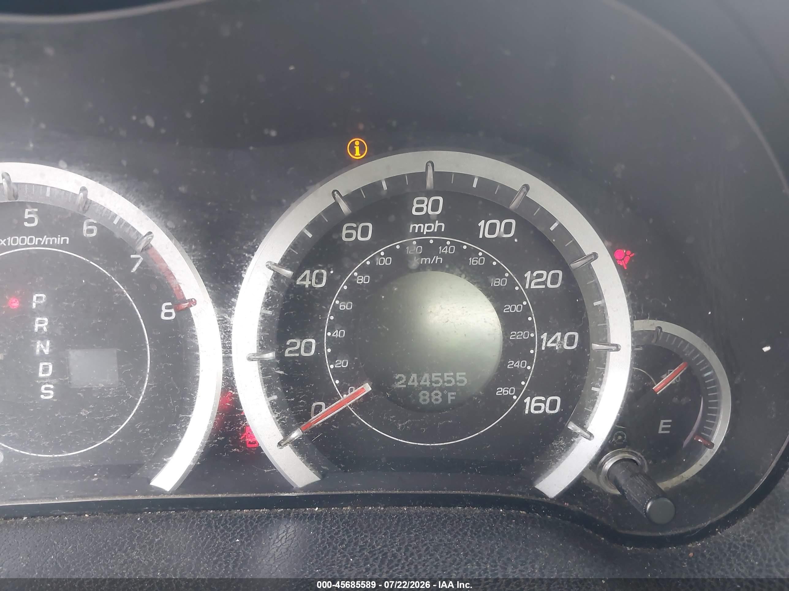 2010 Acura Tsx 2.4 Белый vin: JH4CU2F67AC000827