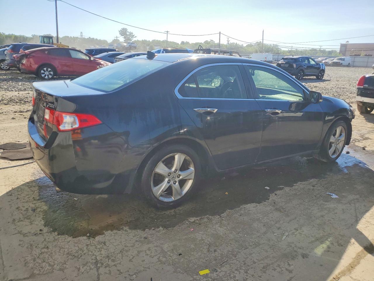 2010 Acura Tsx Black vin: JH4CU2F67AC000925