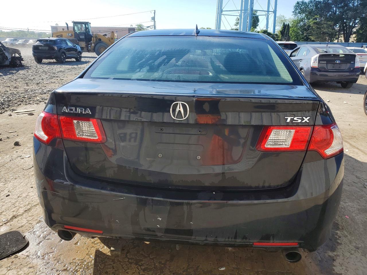 2010 Acura Tsx Black vin: JH4CU2F67AC000925