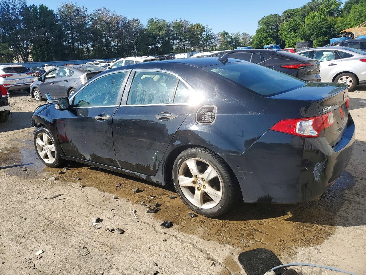 2010 Acura Tsx Black vin: JH4CU2F67AC000925