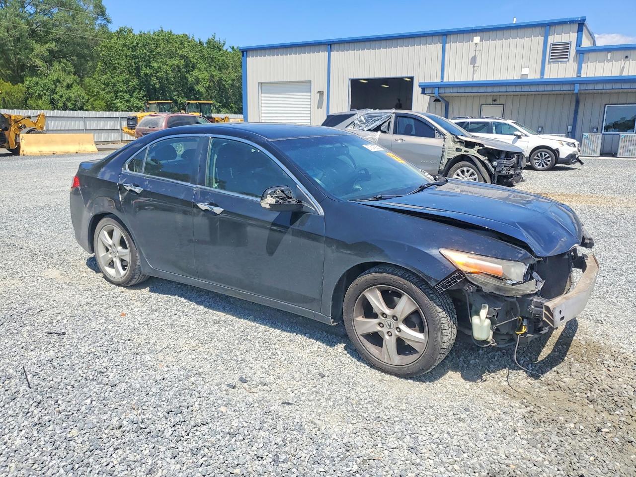2010 Acura Tsx Black vin: JH4CU2F67AC001797