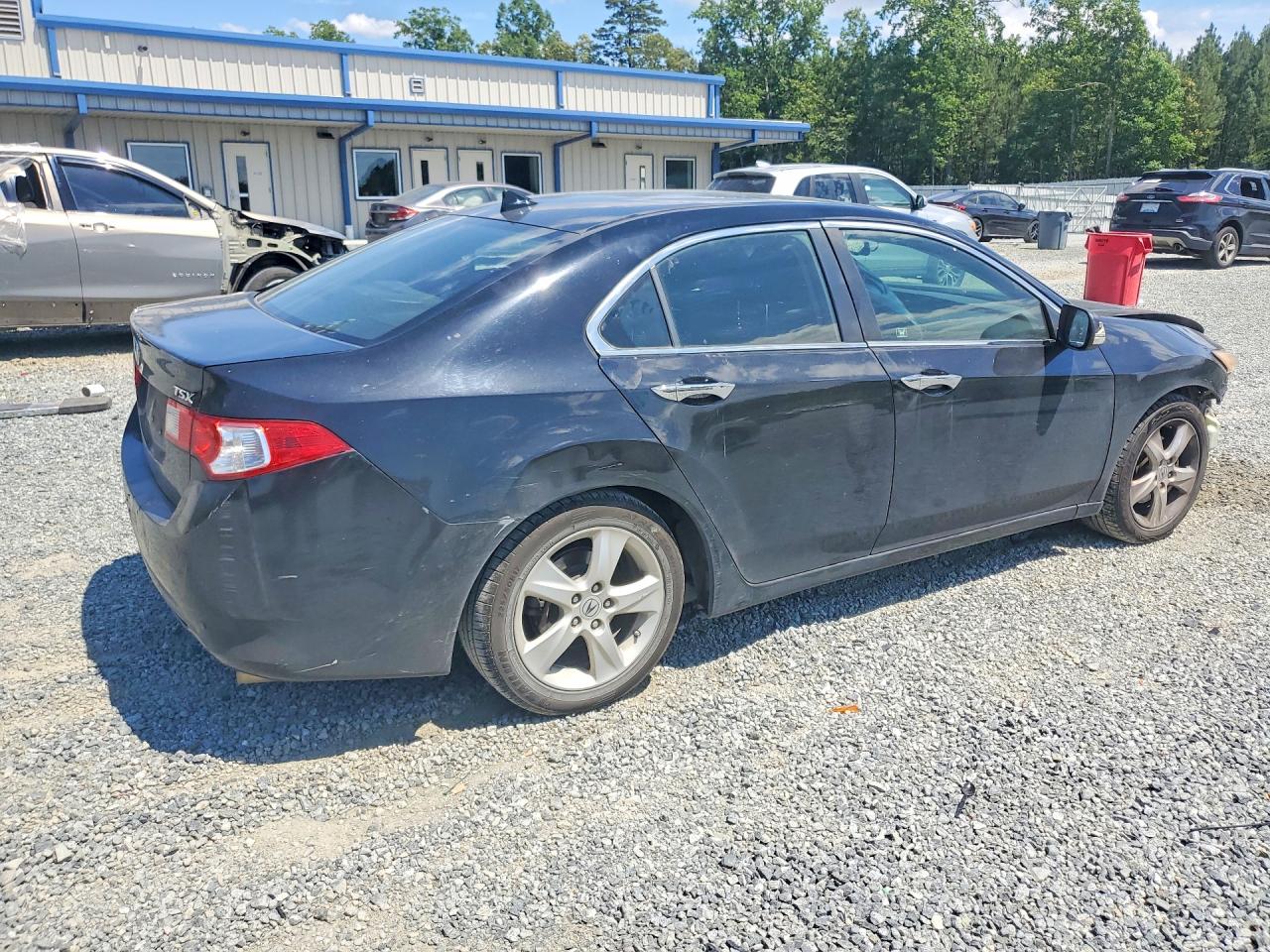 2010 Acura Tsx Black vin: JH4CU2F67AC001797