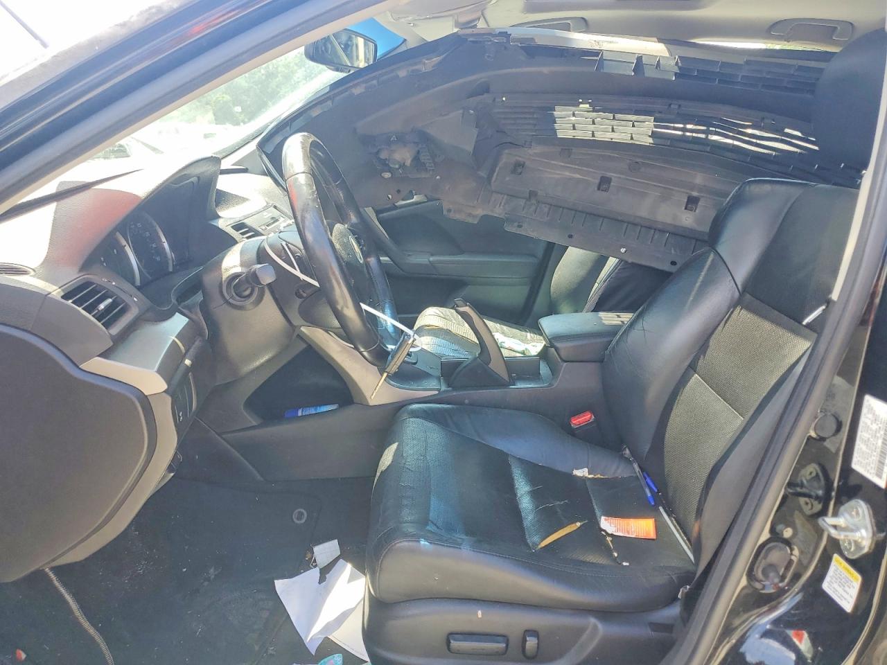 2010 Acura Tsx Black vin: JH4CU2F67AC001797