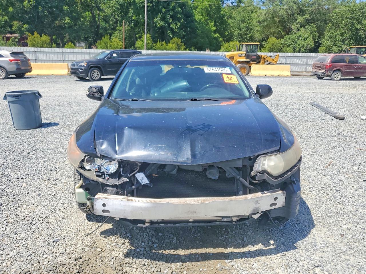 2010 Acura Tsx Black vin: JH4CU2F67AC001797