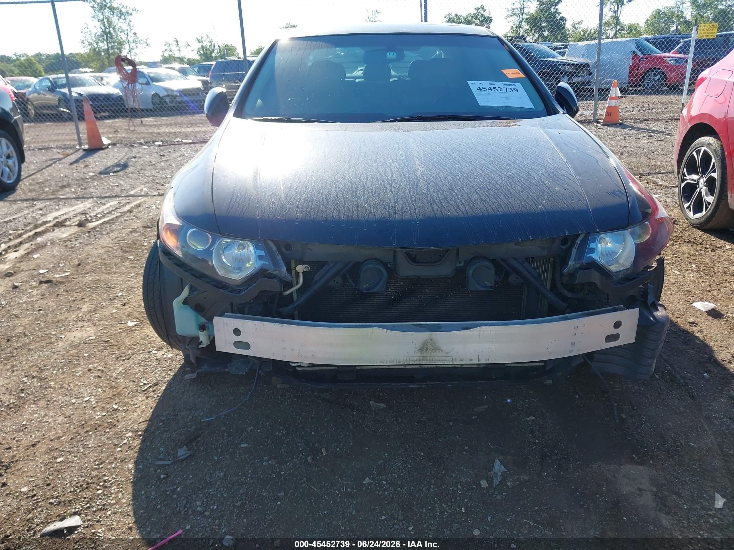 2010 Acura Tsx 2.4 Black vin: JH4CU2F67AC002805