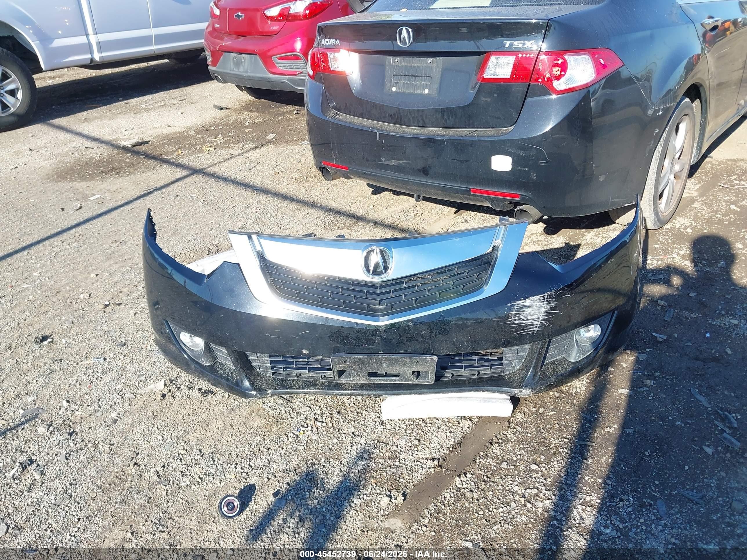 2010 Acura Tsx 2.4 Black vin: JH4CU2F67AC002805