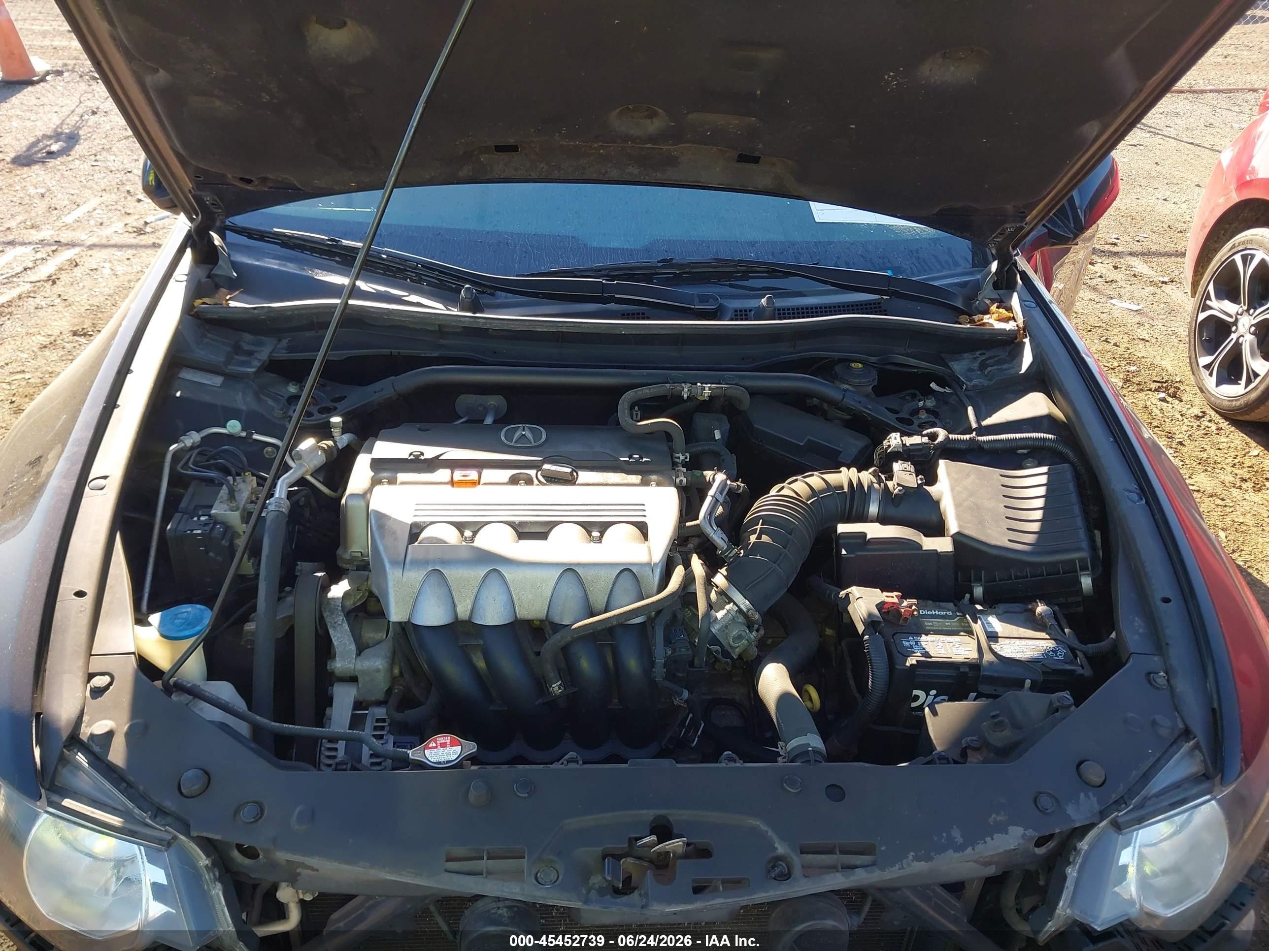 2010 Acura Tsx 2.4 Black vin: JH4CU2F67AC002805