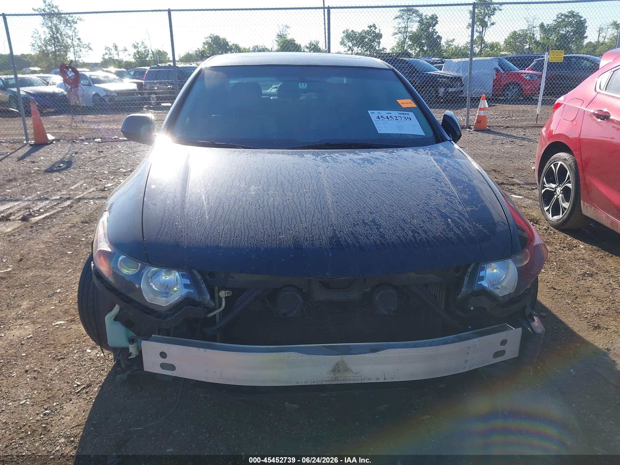 2010 Acura Tsx 2.4 Black vin: JH4CU2F67AC002805