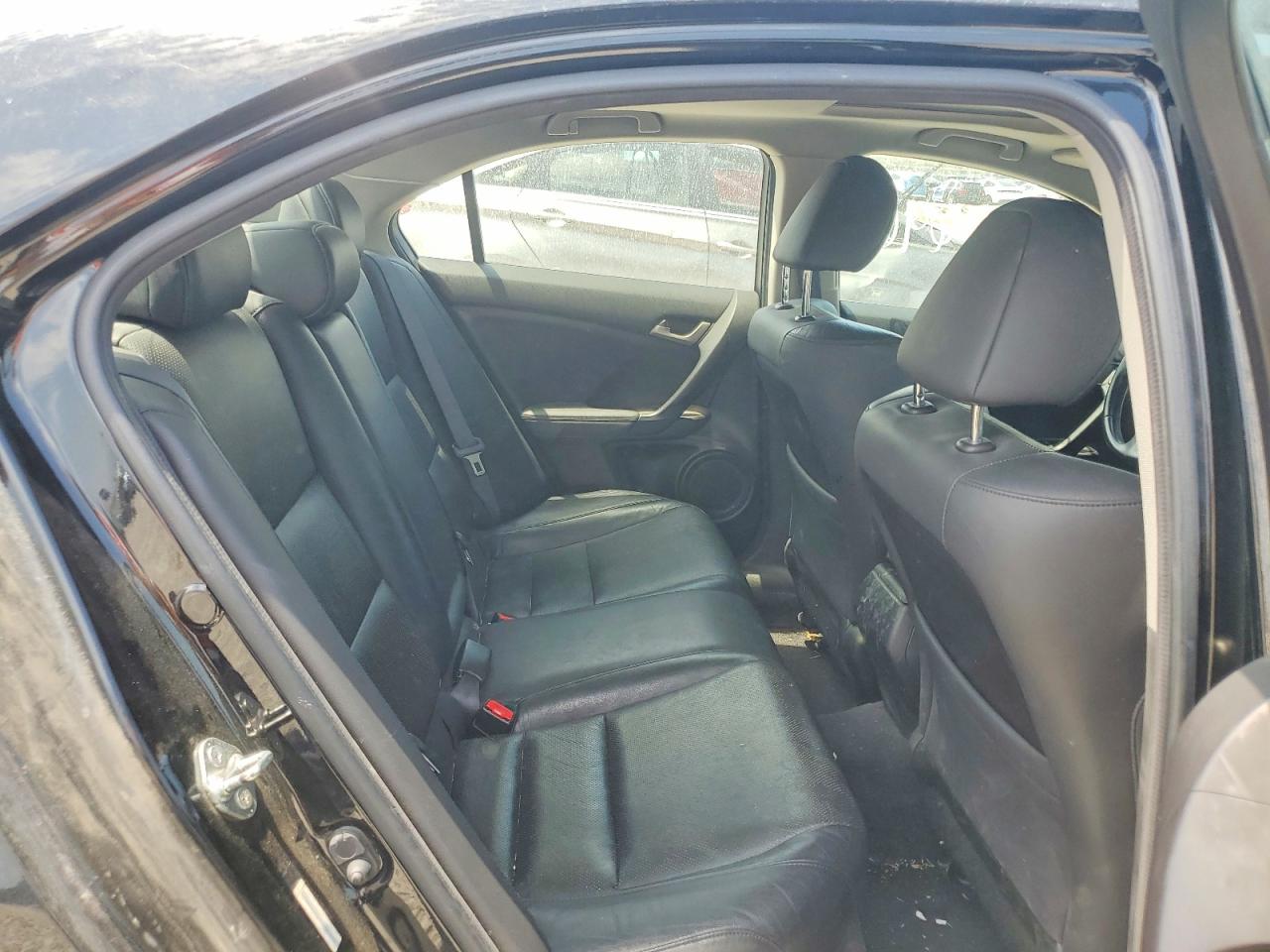 2010 Acura Tsx Black vin: JH4CU2F67AC005896
