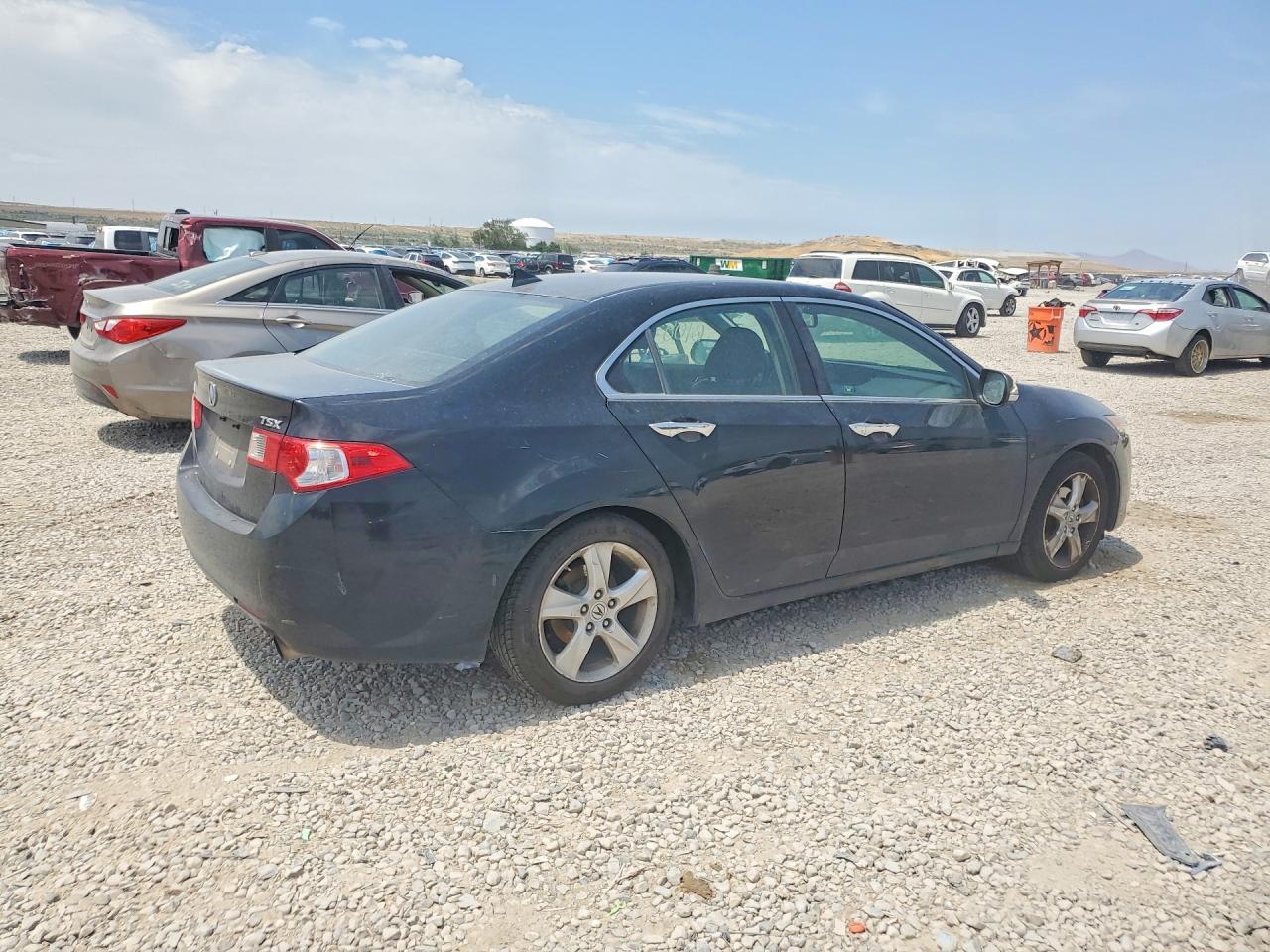 2010 Acura Tsx Black vin: JH4CU2F67AC005896