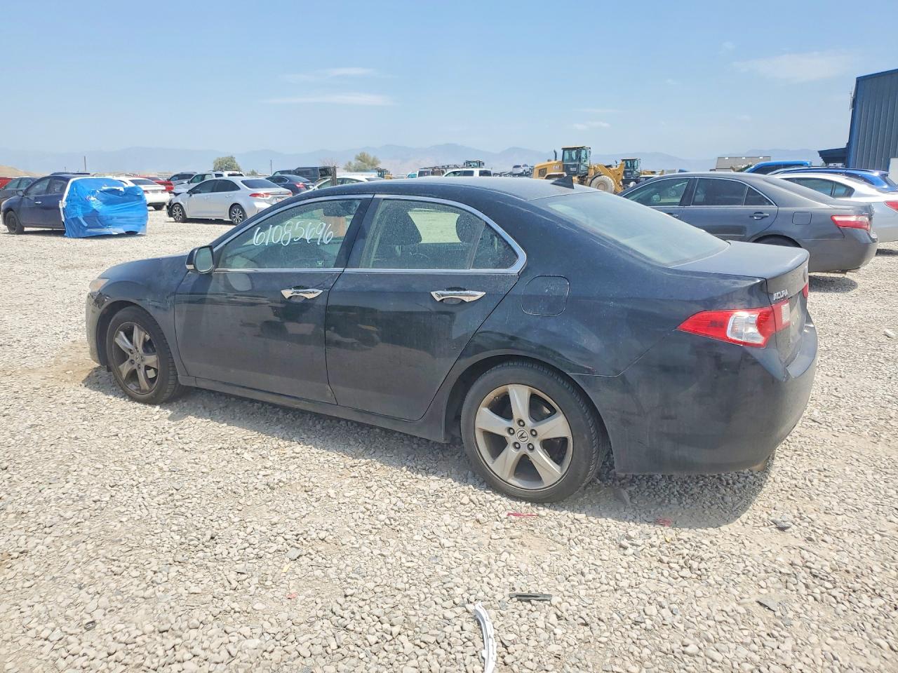 2010 Acura Tsx Black vin: JH4CU2F67AC005896