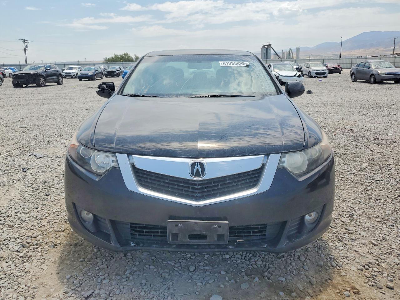 2010 Acura Tsx Black vin: JH4CU2F67AC005896