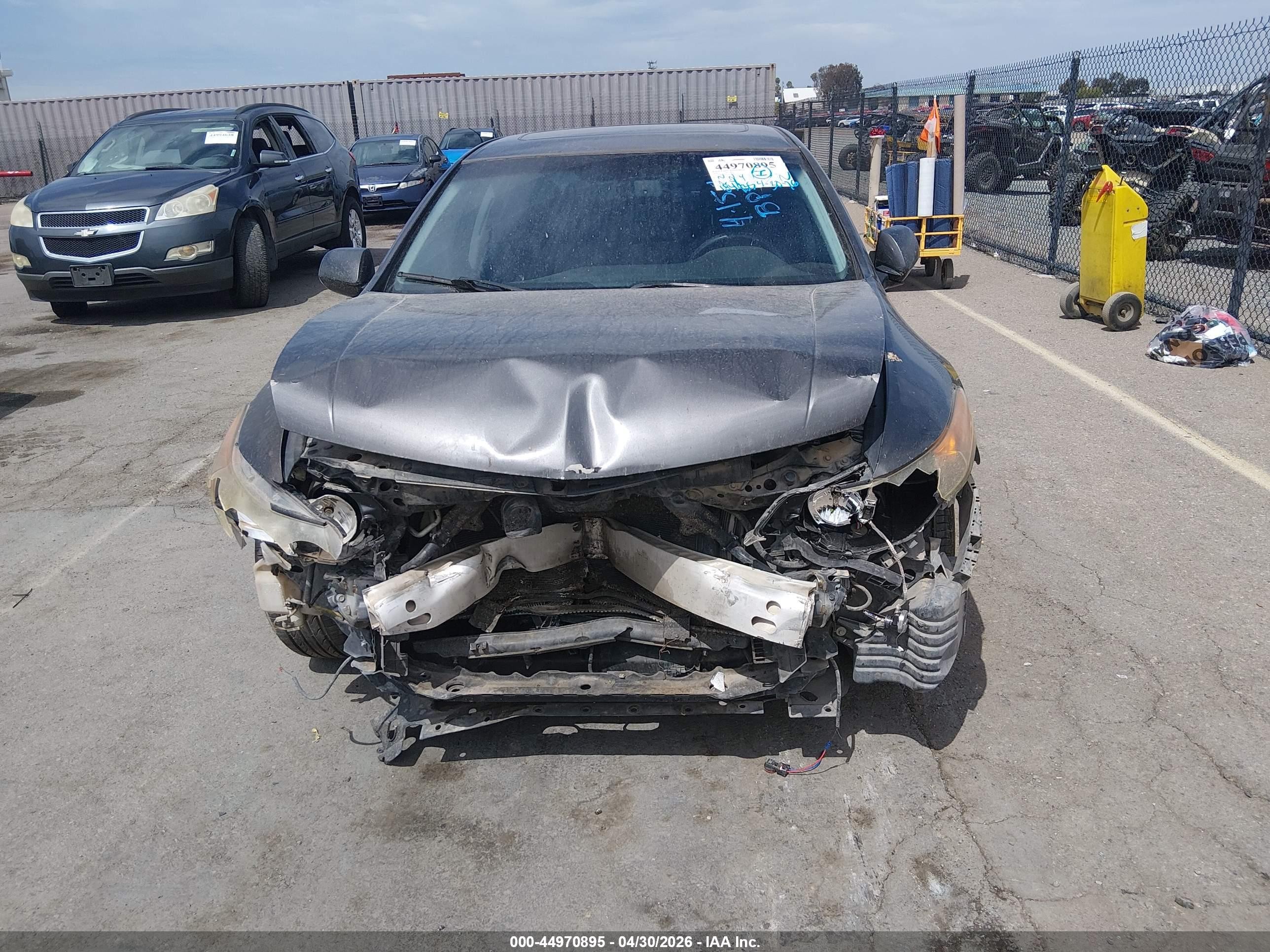 2010 Acura Tsx 2.4 Gray vin: JH4CU2F67AC011505