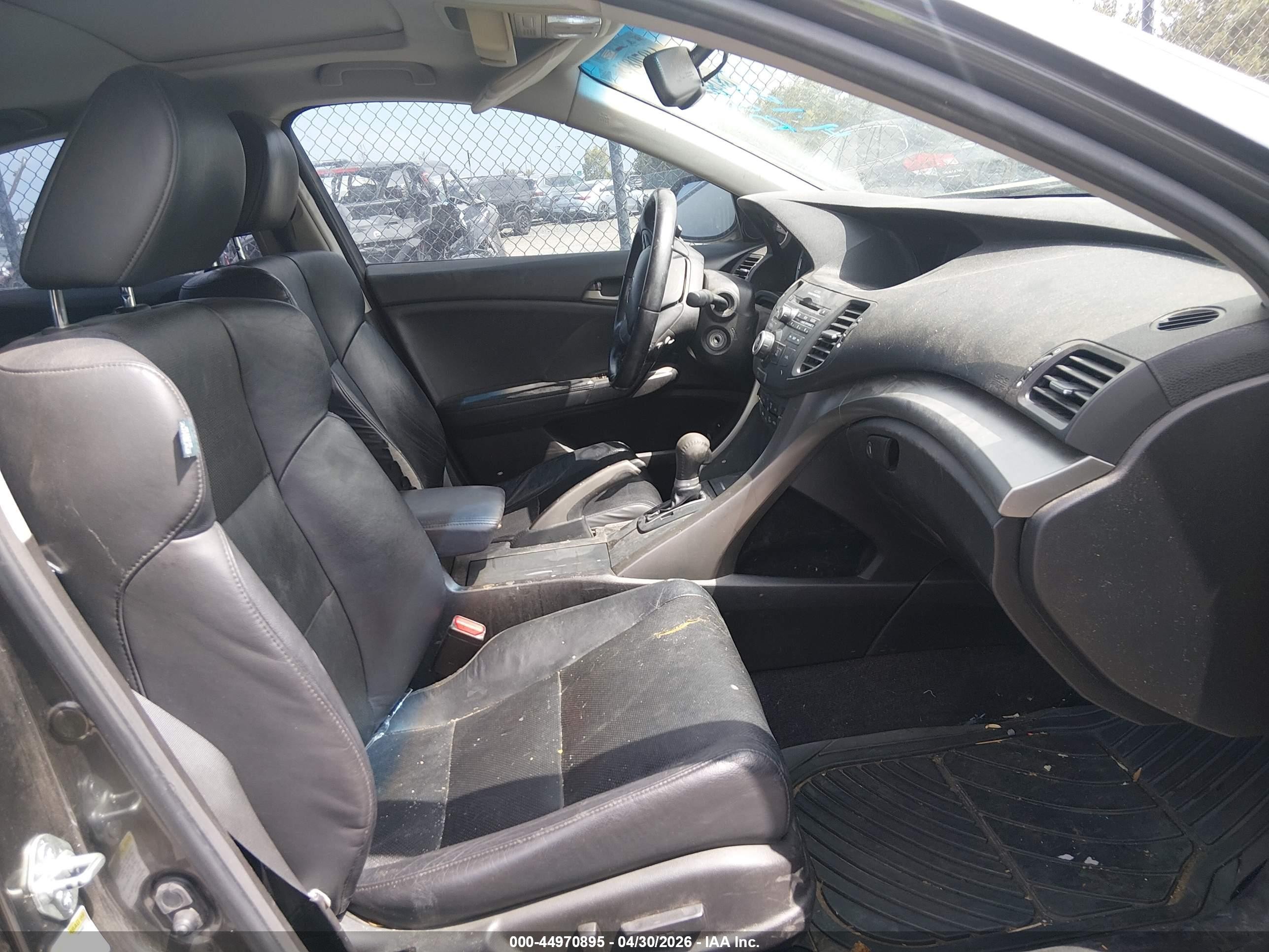 2010 Acura Tsx 2.4 Gray vin: JH4CU2F67AC011505