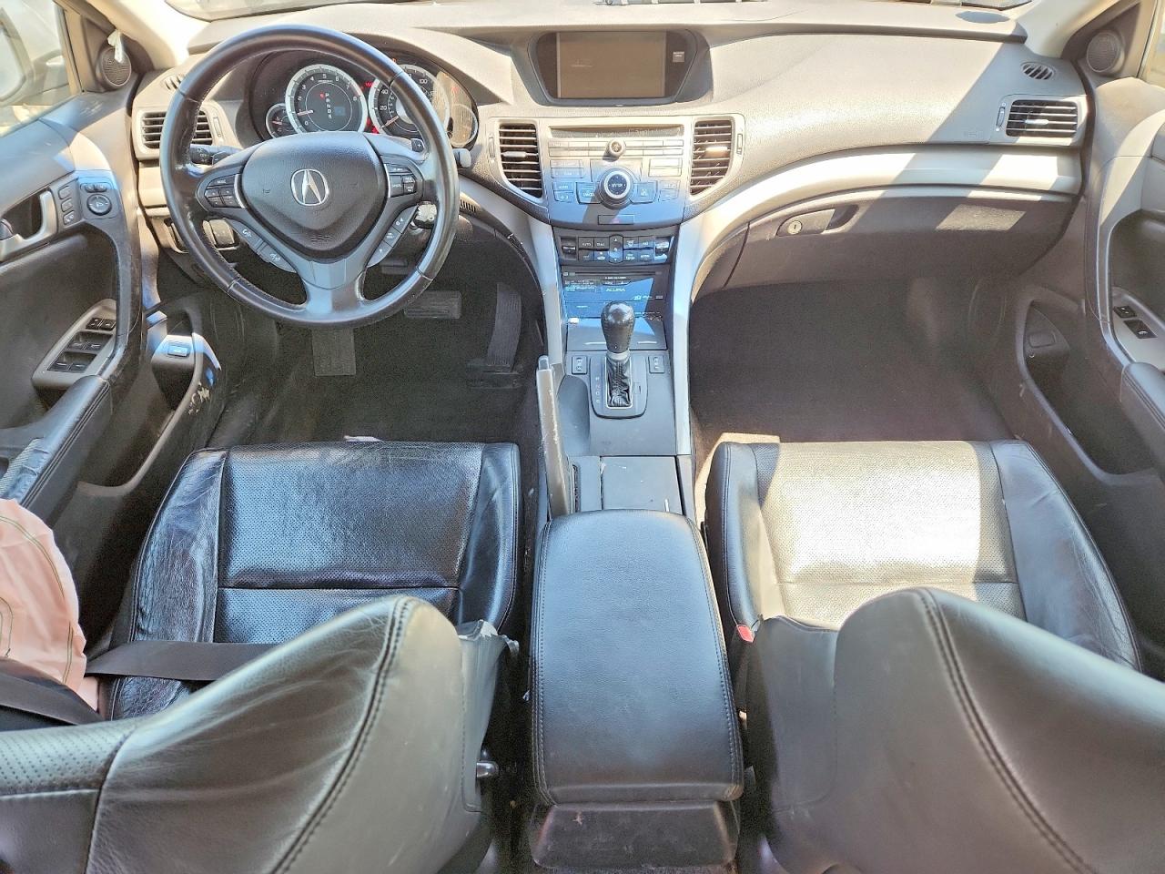 2010 Acura Tsx Silver vin: JH4CU2F67AC021791