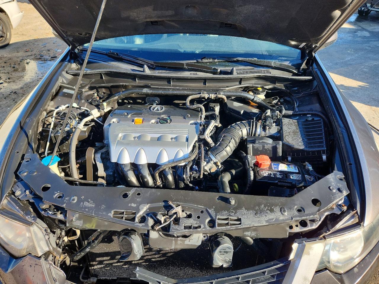2010 Acura Tsx Gray vin: JH4CU2F67AC022357