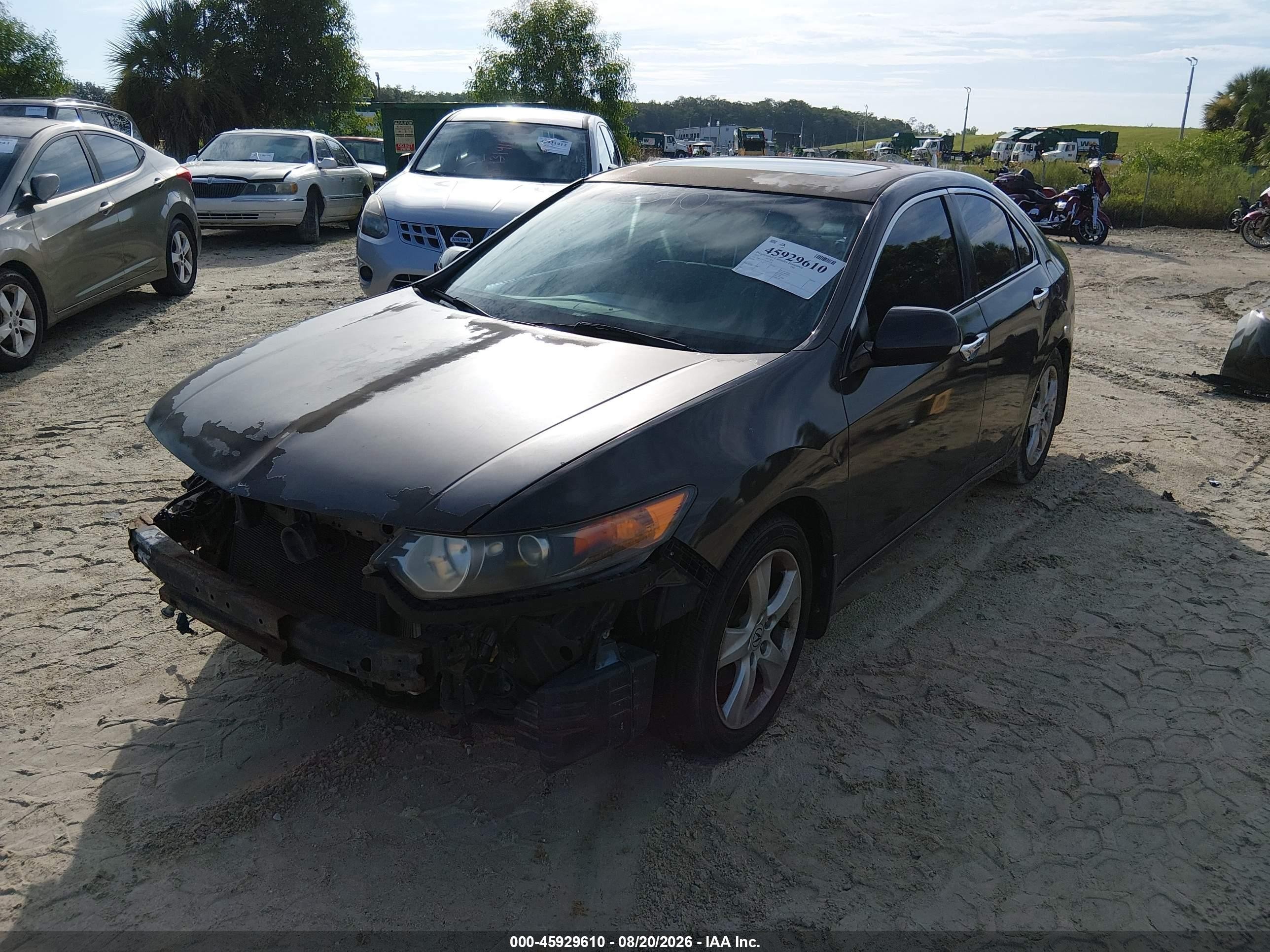 2010 Acura Tsx 2.4 Серый vin: JH4CU2F67AC025226