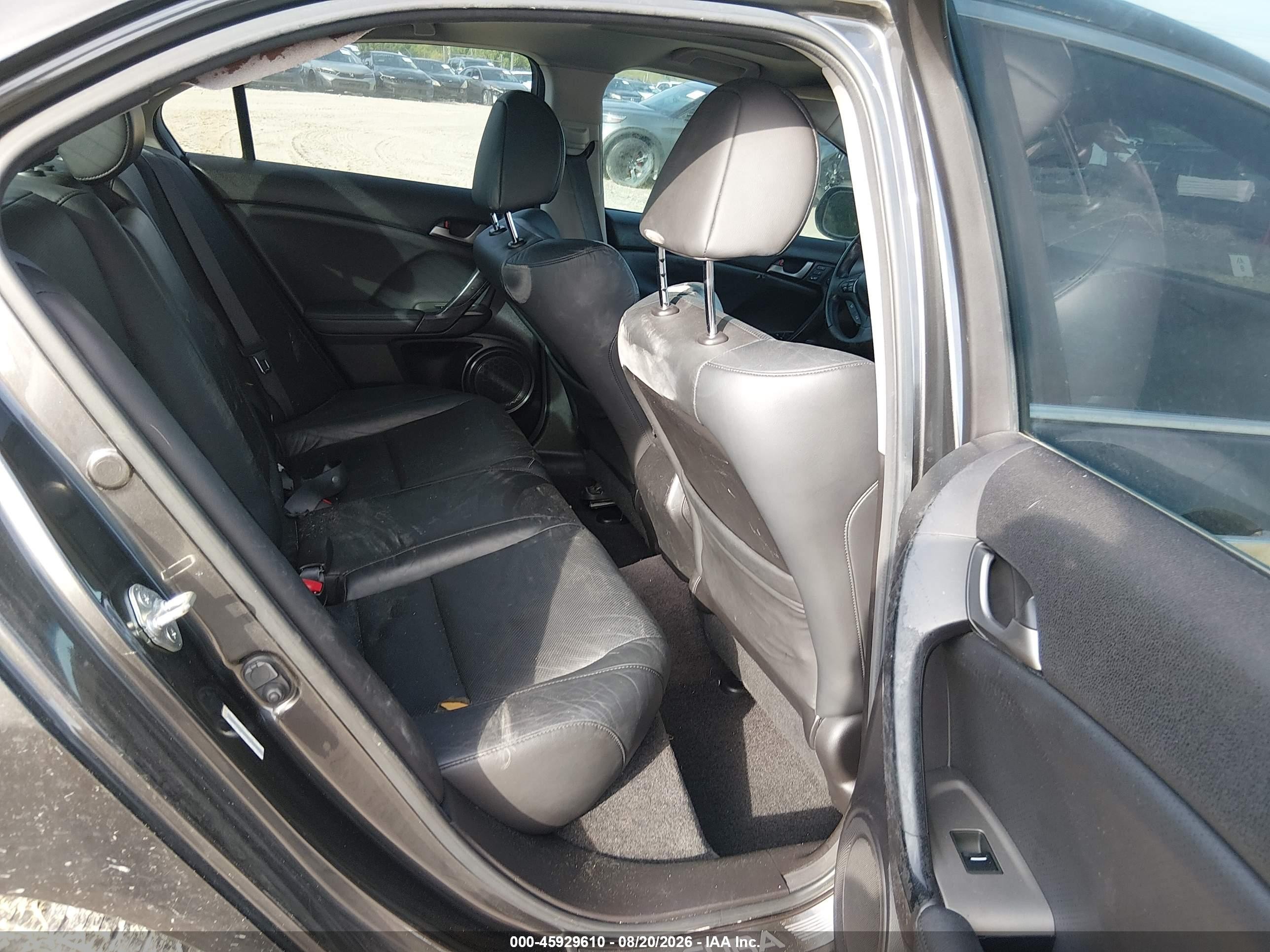 2010 Acura Tsx 2.4 Серый vin: JH4CU2F67AC025226