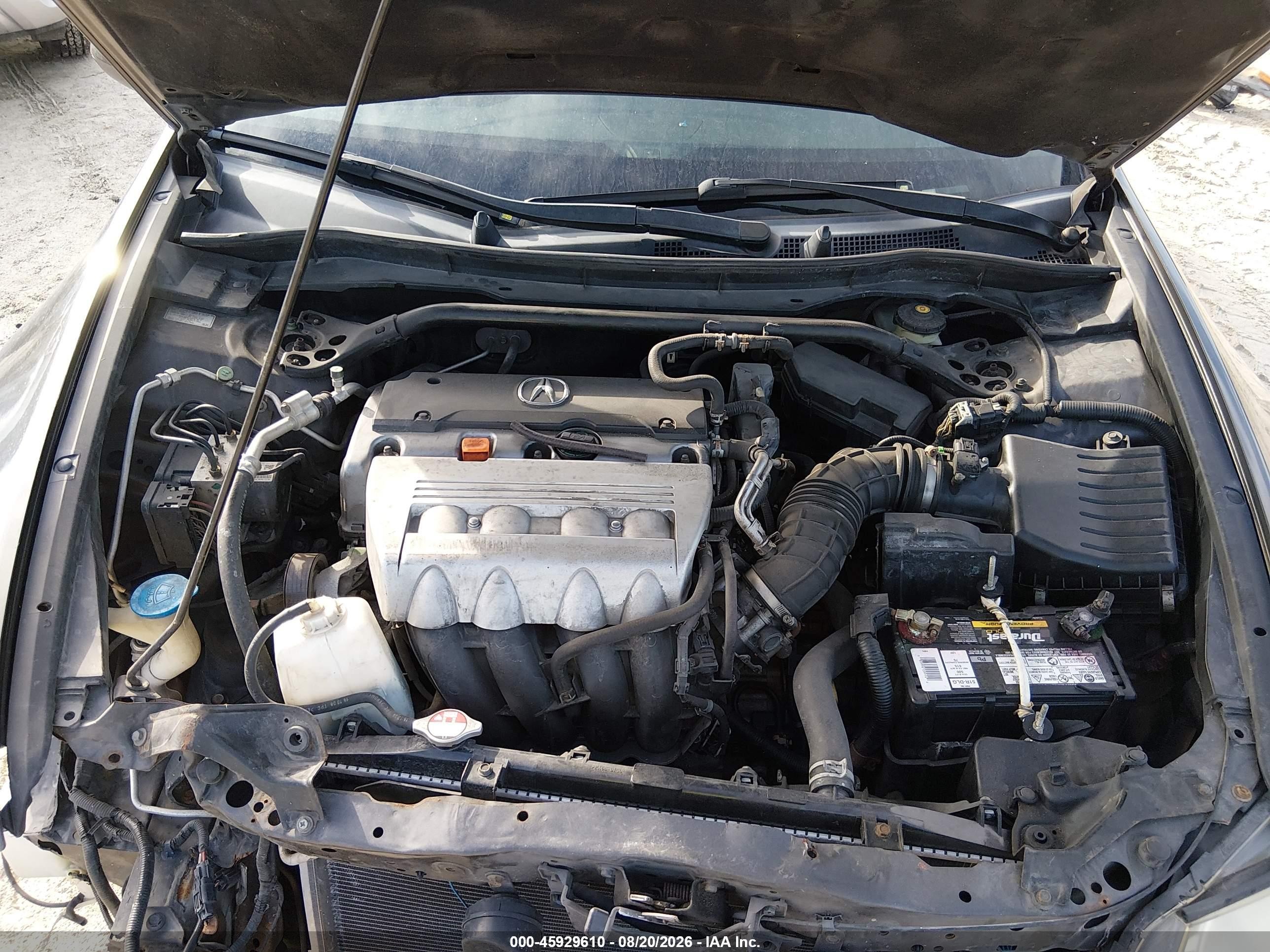2010 Acura Tsx 2.4 Серый vin: JH4CU2F67AC025226
