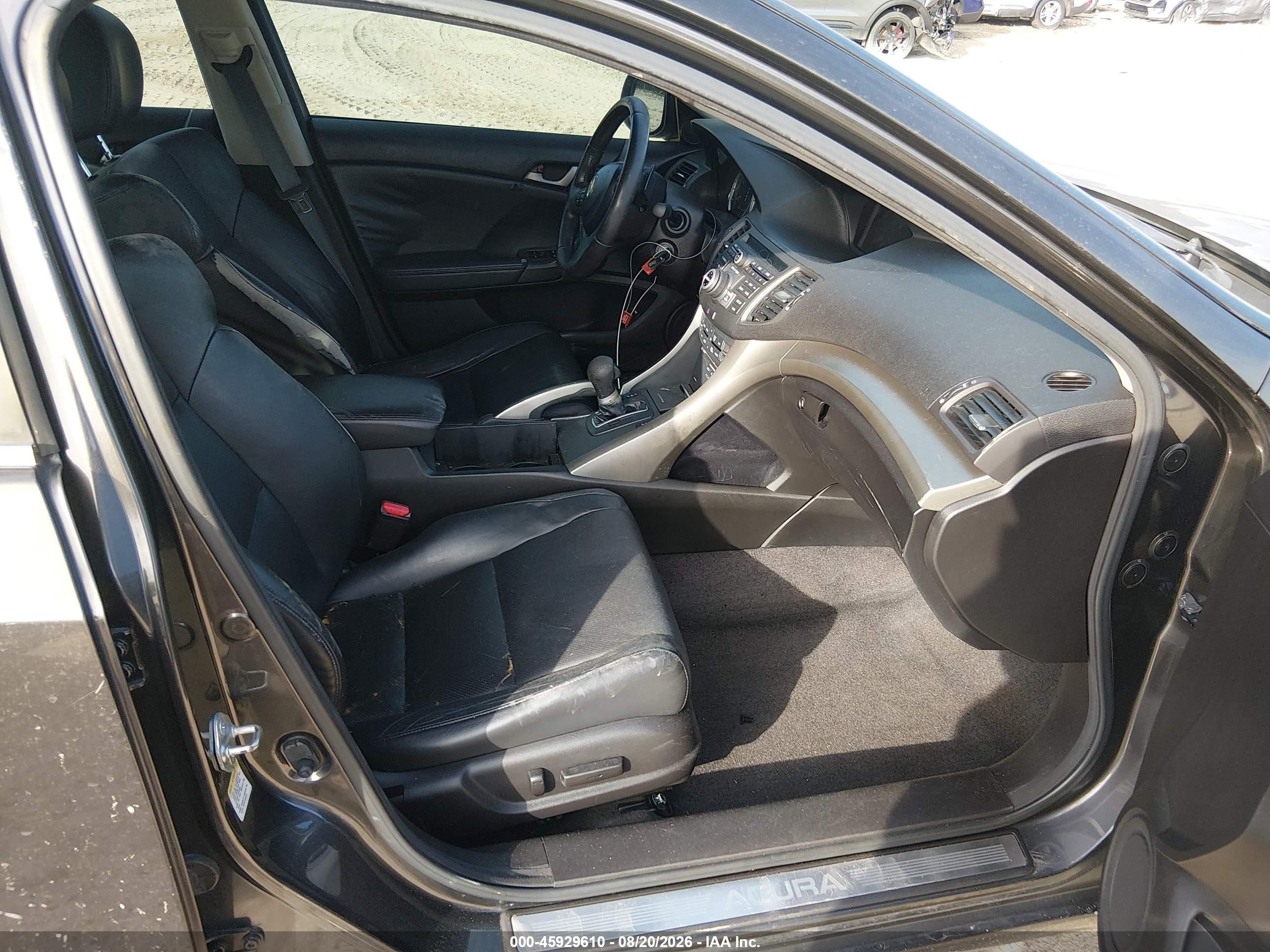 2010 Acura Tsx 2.4 Серый vin: JH4CU2F67AC025226
