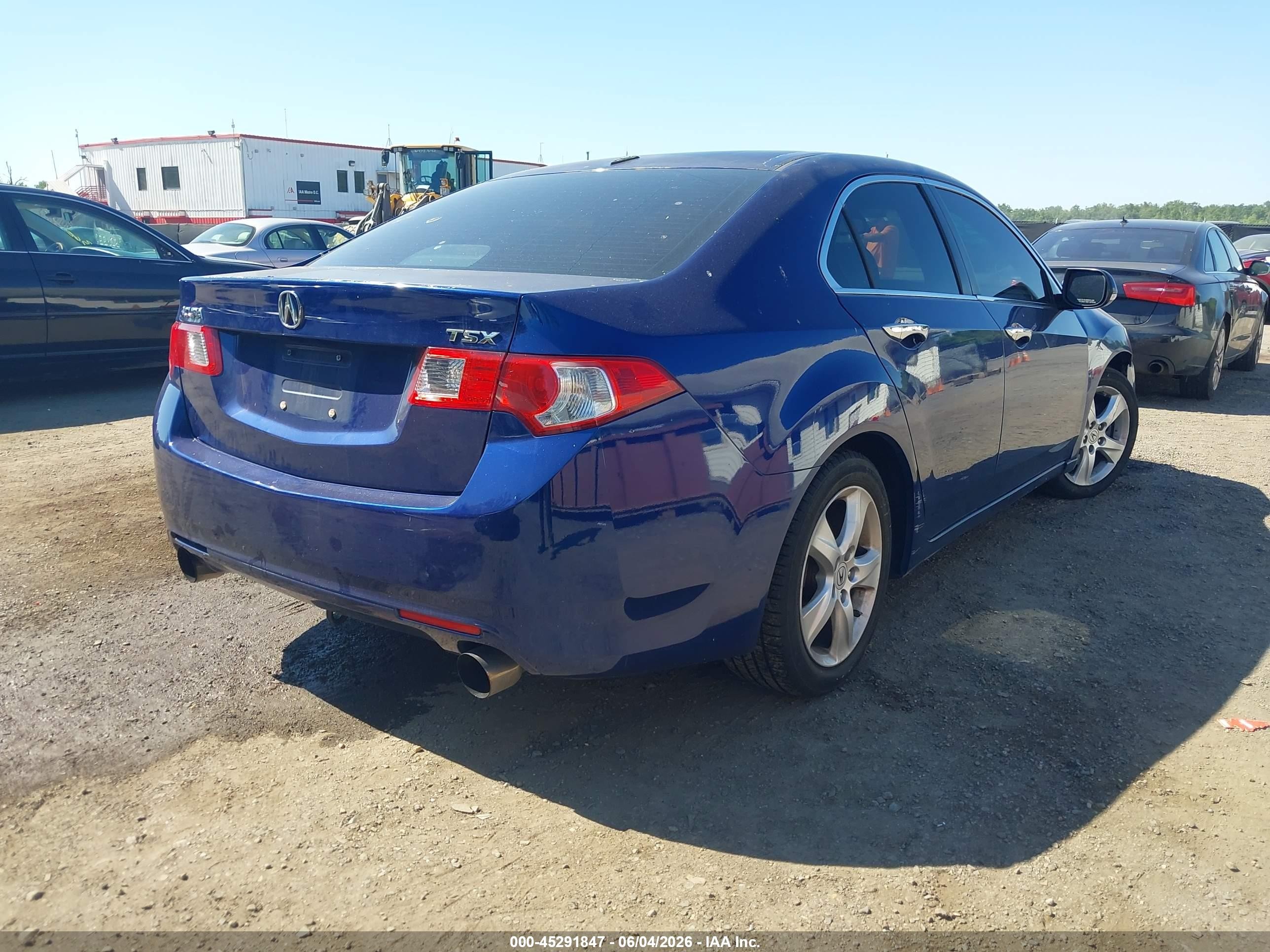 2010 Acura Tsx 2.4 Blue vin: JH4CU2F67AC025775