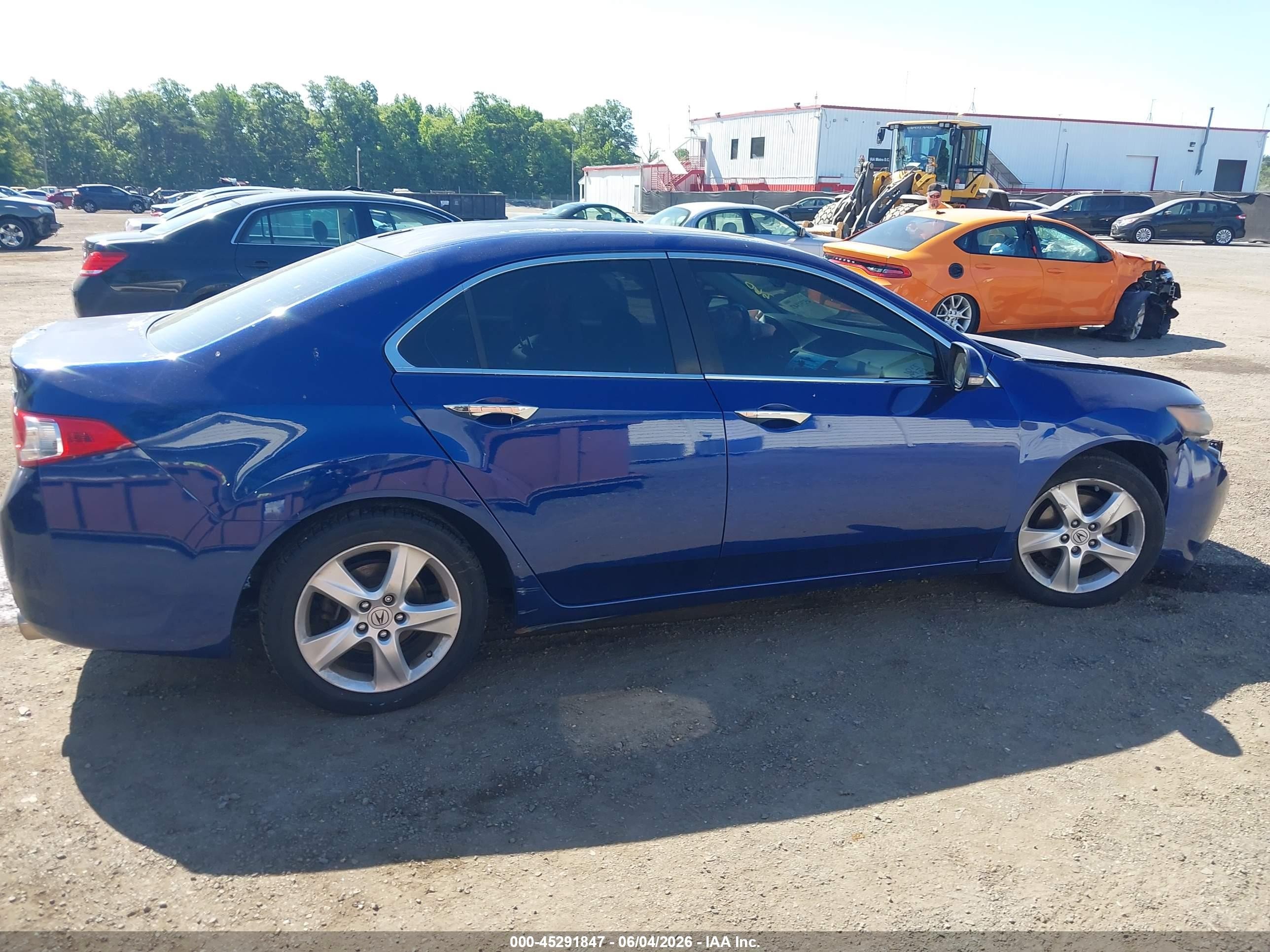 2010 Acura Tsx 2.4 Blue vin: JH4CU2F67AC025775