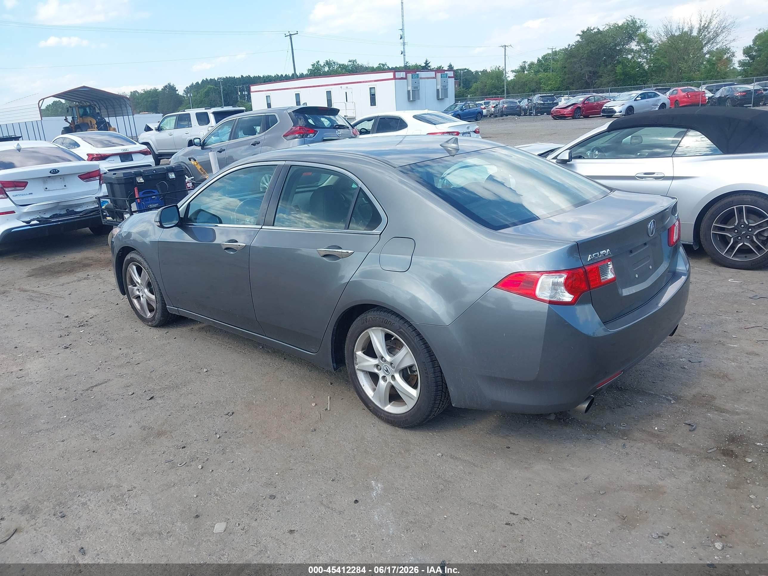 2010 Acura Tsx 2.4 Gray vin: JH4CU2F67AC028708