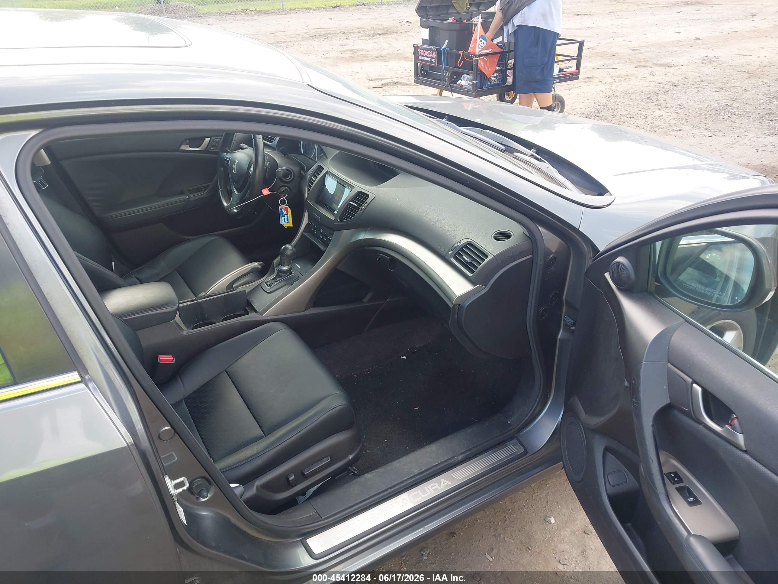 2010 Acura Tsx 2.4 Gray vin: JH4CU2F67AC028708