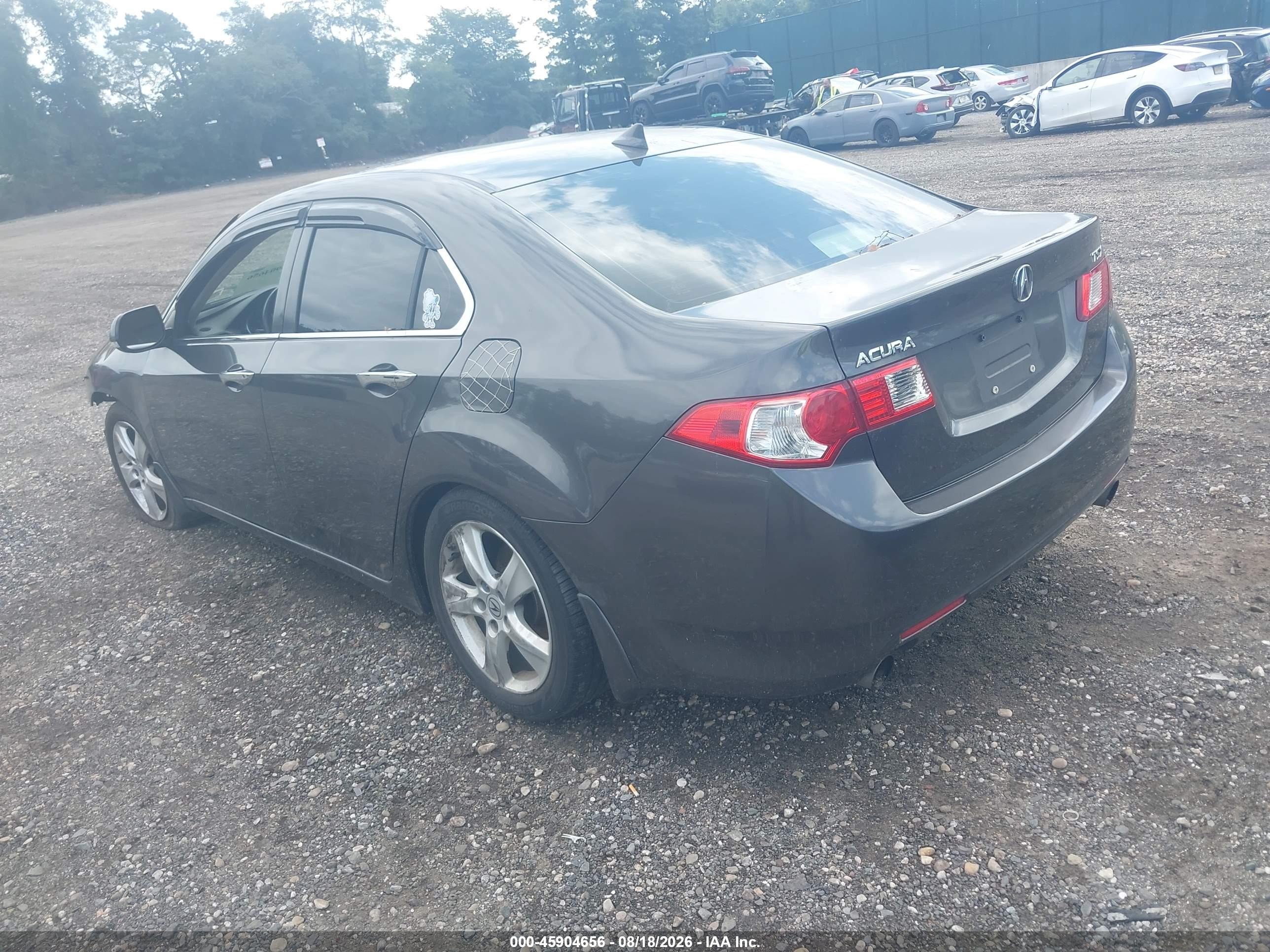 2010 Acura Tsx 2.4 Gray vin: JH4CU2F67AC032080