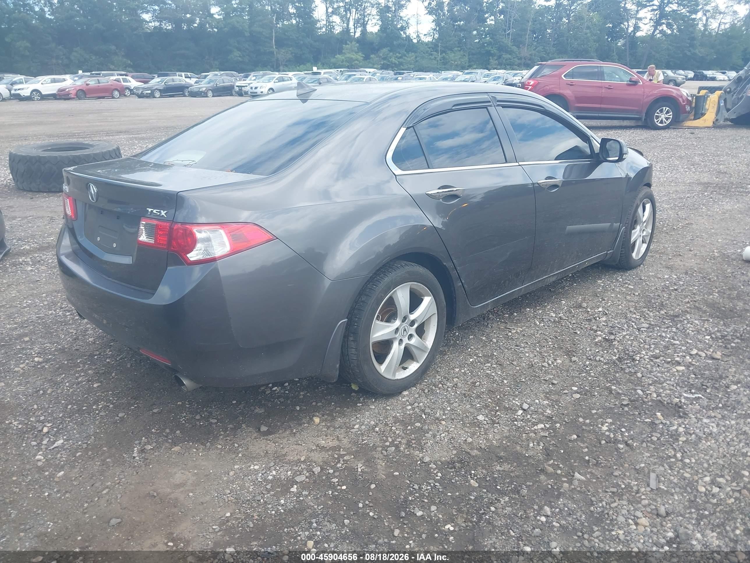 2010 Acura Tsx 2.4 Gray vin: JH4CU2F67AC032080
