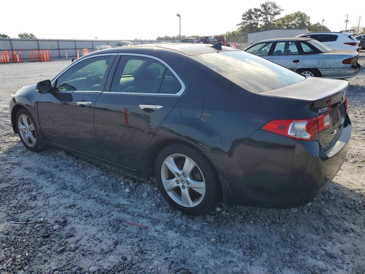 2010 Acura Tsx Black vin: JH4CU2F67AC032676