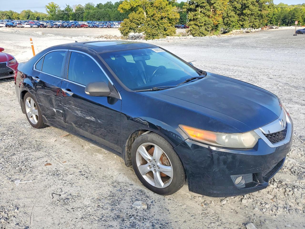 2010 Acura Tsx Black vin: JH4CU2F67AC032676
