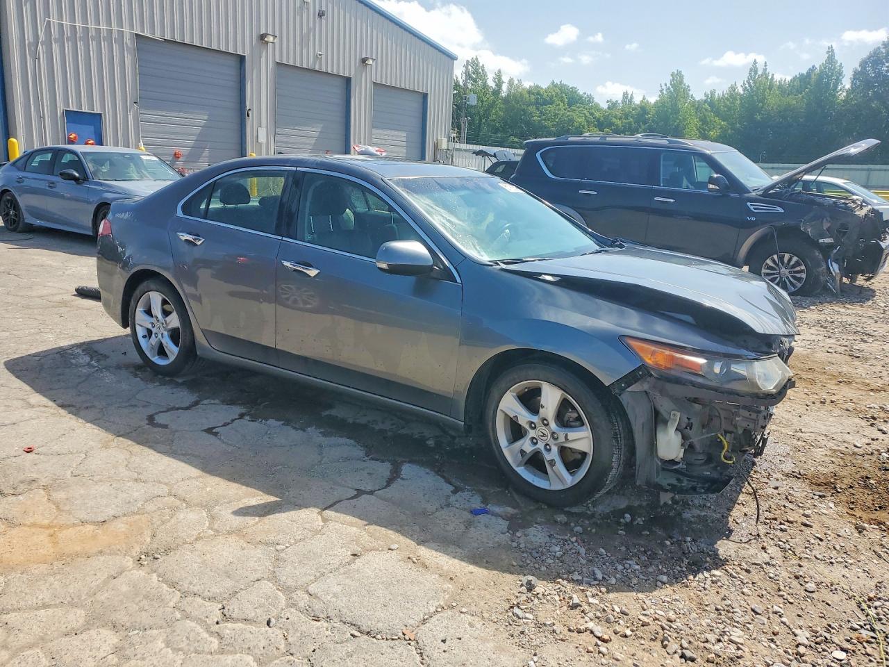 2010 Acura Tsx Gray vin: JH4CU2F67AC033035