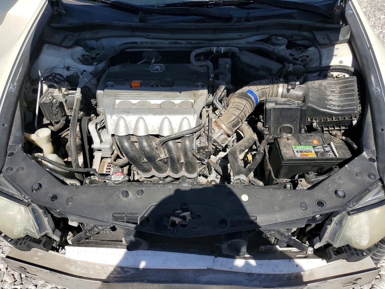 2010 Acura Tsx White vin: JH4CU2F67AC039272