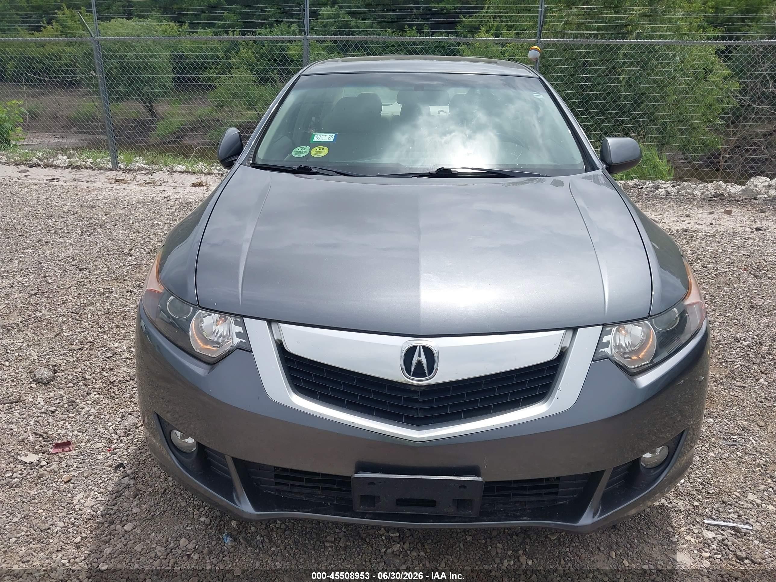 2010 Acura Tsx 2.4 Gray vin: JH4CU2F67AC040910